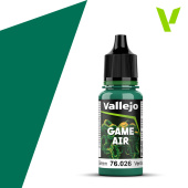76026 Краска Vallejo GAME AIR Jade Green (Нефритовый зеленый), 18 мл