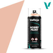 Vallejo Hobby Paint 28024 Аэрозольная грунтовка Pale Flesh (бледная плоть), 400 мл