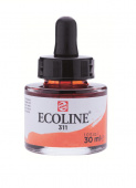 Акварель жидкая Ecoline банка 30 мл №311 Vermilion (Киноварь)