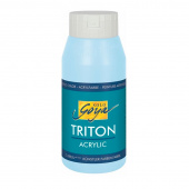 Краска акриловая Solo Goya Triton 750 мл, небесно-голубой