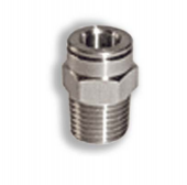 Vepa A193/2 Цанговый разъем 1/8" 4 x 6 мм, нержавеющая сталь