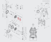Iwata 06996610 Прокладка насоса DDP120B