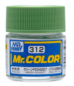 Mr. Hobby Краска 10 мл C312 GREEN FS34227
