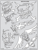 Трафарет Artool SON OF SKULL DEVIL/ANGEL (FH SK6 SP)