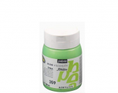 Краска акриловая Pebeo Studio Acrylics, 500 мл, цвет зелено-желтый иридисцентный