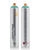 Аэрозольная краска Montana Ultra Wide Nappies/ ярко-бирюзовый, 750 мл