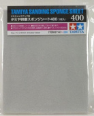 Tamiya 87147 Наждачная бумага на поролоновой основе с зернистостью 400