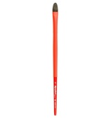 Кисть Roubloff серии Aqua red oval №12, соболь микс, овальная, удлиненная ручка