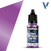 77128 Краска Vallejo True Metallic Metal - Amethyst Purple Base (аметистово-фиолетовый), 18 мл