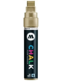 Маркер меловой Molotow Chalk Metallic 15 мм gold (золотистый)