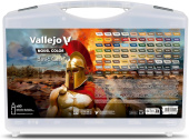70252 Набор красок Vallejo Basic Case (80 цветов)
