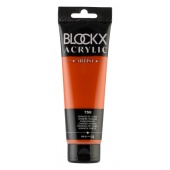 Китайский оранжевый, краска акриловая Blockx Artist, 120 мл