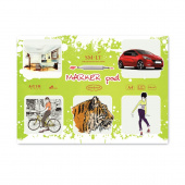 SM-LT Альбом Marker pad 100г/м2, A4, 25 листов, склейка