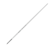 Кисть Roubloff серии 1B32W №4, белая синтетика, овальная, длинная ручка