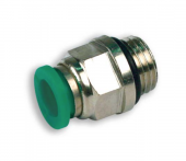 Vepa B250/13 Фитинг цанговый пластиковый M3/8", 10 мм, с уплотнением