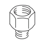 Graco 104969 Переходник 1/2 NPT(A) – 3/4 NPT(I), 276 бар