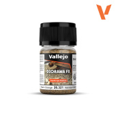 Vallejo 26321 Warm Orange 1-2 mm (Текстурный эффект теплый оранжевый песок 1-2 мм), 35 мл