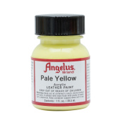 Краска для кожи и ткани Angelus Leather Acrylic Paint 197 Pale yellow, 29,5 мл