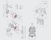 Iwata 94932301 Комплект диафрагм для DDP120B