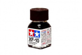 XF-10 Краска Tamiya Коричневая Матовая (Flat Brown Matt), эмаль 10 мл