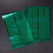 MiniWarPaint Трафарет окрасочный ромбы 3х6 мм, размер S