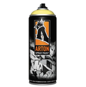 Краска аэрозольная Arton AF1001 флуоресцентная желтая 400 мл