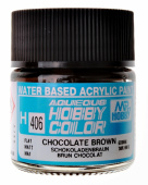 Mr. Hobby Краска 10 мл H406 CHOCOLATE BROWN
