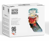 Набор маркеров Sketchmarker Set 3 (96 шт. + пластиковый кейс)