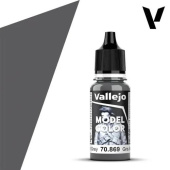 162. 70869 Краска Vallejo Model Color Basalt Grey (Базальтовый серый)