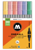 Набор маркеров Molotow ONE4ALL Acrylic Twin Pastel Classic Set (6 шт.)