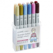Набор маркеров Copic Ciao Vintage 12 шт. в пластиковой упаковке