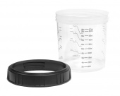 Schtaer Premium SCH-651P Пластиковый многоразовый жесткий стакан 650 мл