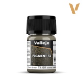 Vallejo 73125 Loam Brown Пигмент Суглинок коричневый, 35 мл