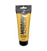 Краска акриловая Maimeri Acrilico Transparent Yellow (Желтый прозрачный), 75 мл