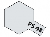 Краска Tamiya PS-48 Semi-gloss silver anodized aluminum (Полуглянцевый анодированный алюминий) 100 мл