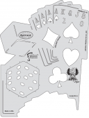 Трафарет Artool BLASTED FX TEMP. GAMBLIN FX (FH BLTFX 3)