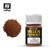 73106 Пигмент Vallejo Pigments - Burnt Sienna (Сиена жженая)