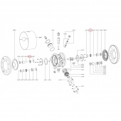 SATA 62281 Седло клапана D12 для Vario Top Spray насоса