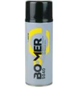 Краска аэрозольная BOOMER 1К, цвет черный глянцевый, 0,4 л