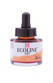 Акварель жидкая Ecoline банка 30 мл №407 Deep ochre (Охра насыщенная)