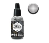 Краска Pacific88 М02 Темное серебро (Dark silver) 10 мл