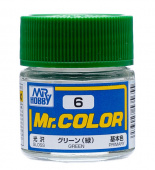 Mr. Hobby Краска 10 мл C6 GREEN