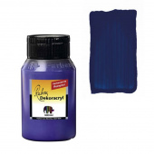 Краска акриловая Dekoracryl, 750 мл, цвет индиго