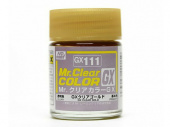 Mr. Hobby Mr. Color Лак эмалевый глянцевый Clear Gold, 18 мл