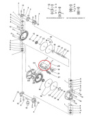 Iwata 94490631 Комплект воздушного рабочего клапана для насоса DDP120B
