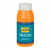 Краска акриловая Solo Goya Triton 750 мл, флуоресцентный оранжевый
