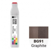 Чернила спиртовые SKETCHMARKER 22 мл цв. BG91 Graphite