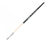 Кисть Roubloff серии 341M Master №3, белка, круглая, удлиненная ручка