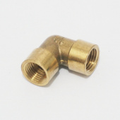 Pegas Уголок для компрессора резьба внутренняя 3/8", латунь
