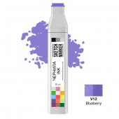 Чернила спиртовые SKETCHMARKER 22 мл цв. V12 Blueberry